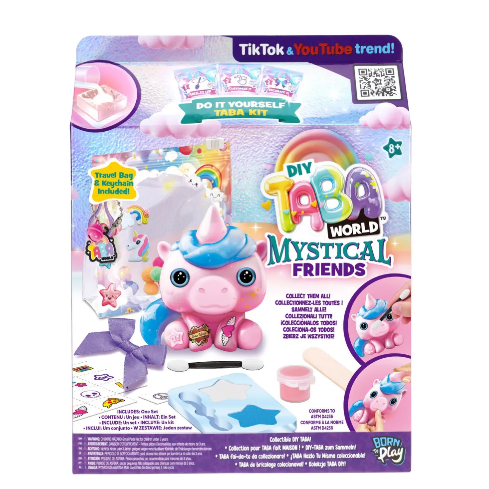 Taba World Mystical Friends Set Crea tu Taba Squishy Varios Modelos