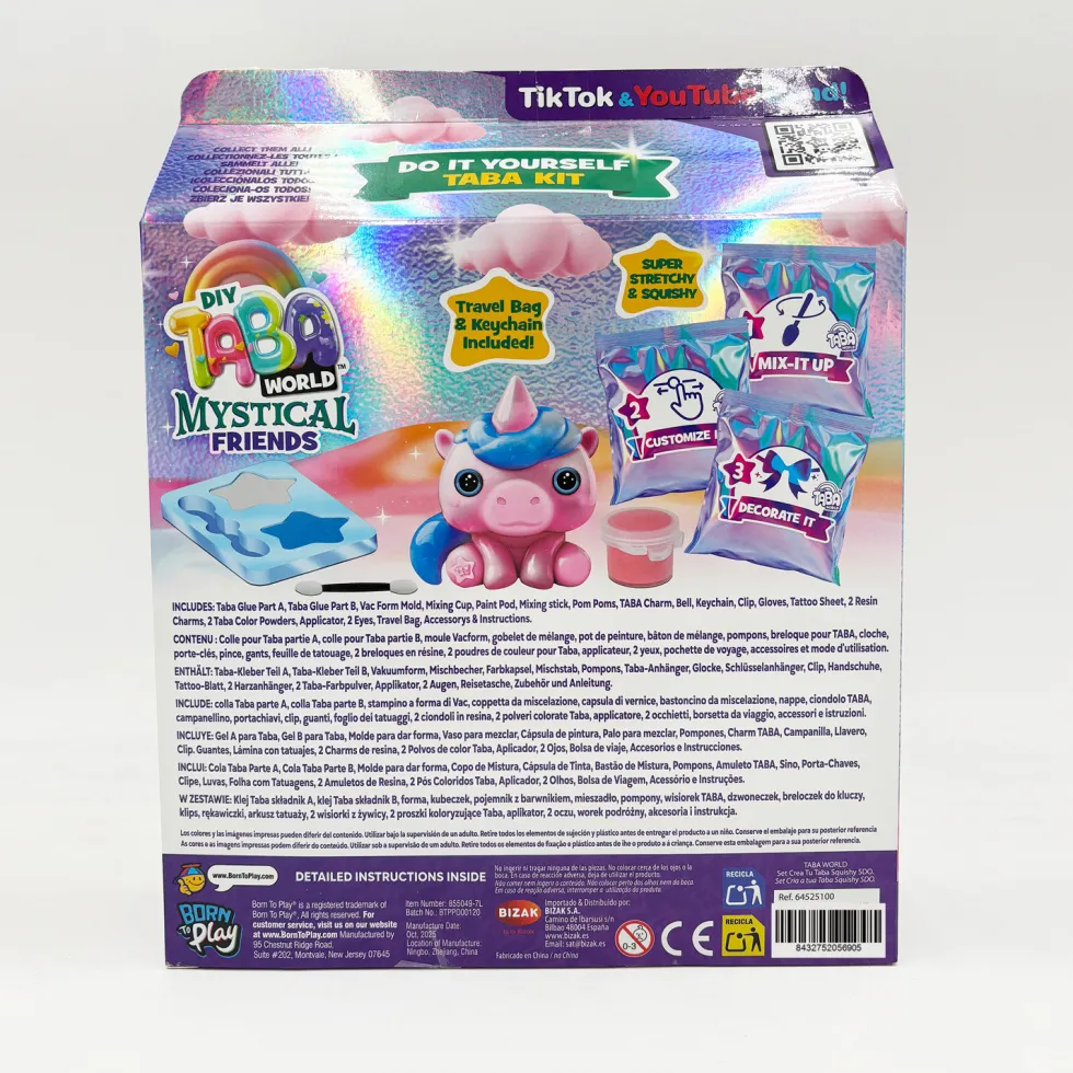 Taba World Mystical Friends Set Crea tu Taba Squishy Varios Modelos