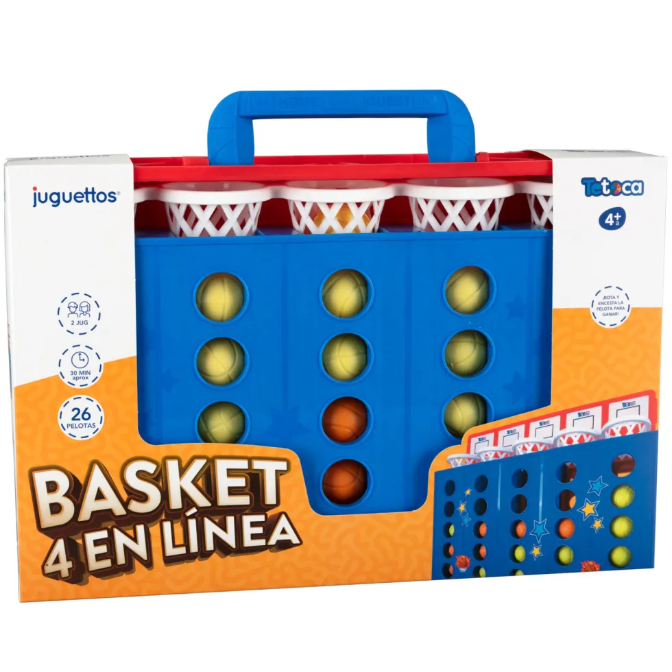 Tetoca Basket 4 en Línea