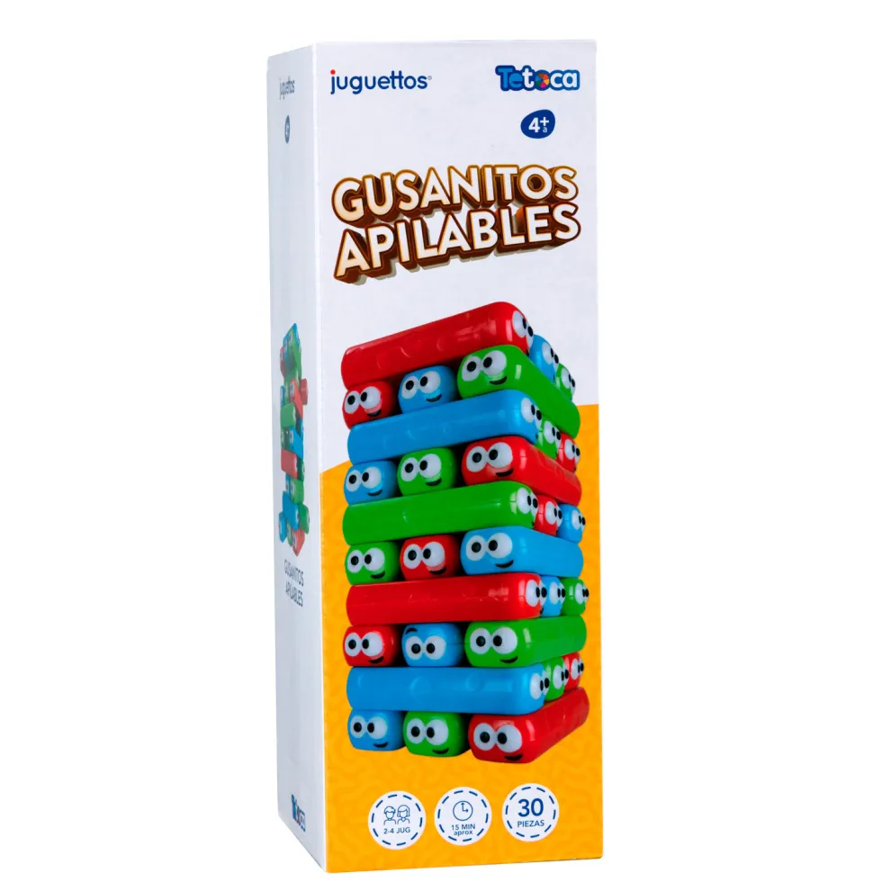 Tetoca Gusanitos Apilables