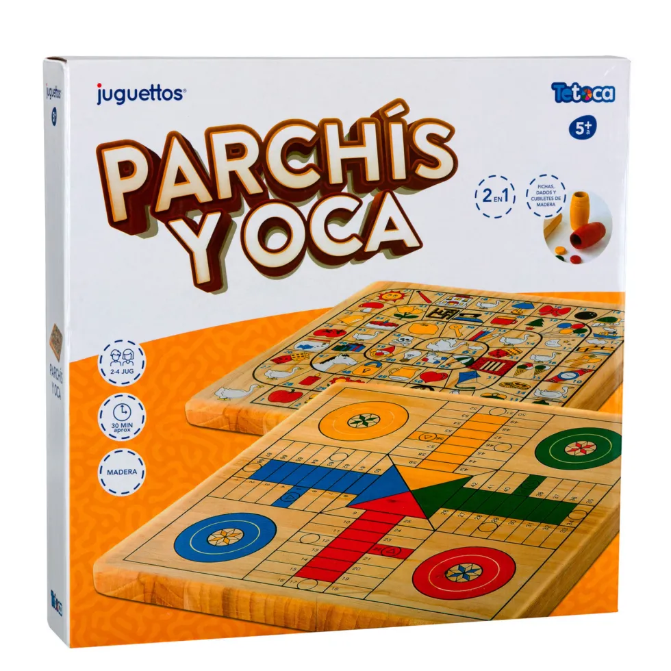 Tetoca Parchís-Oca Madera