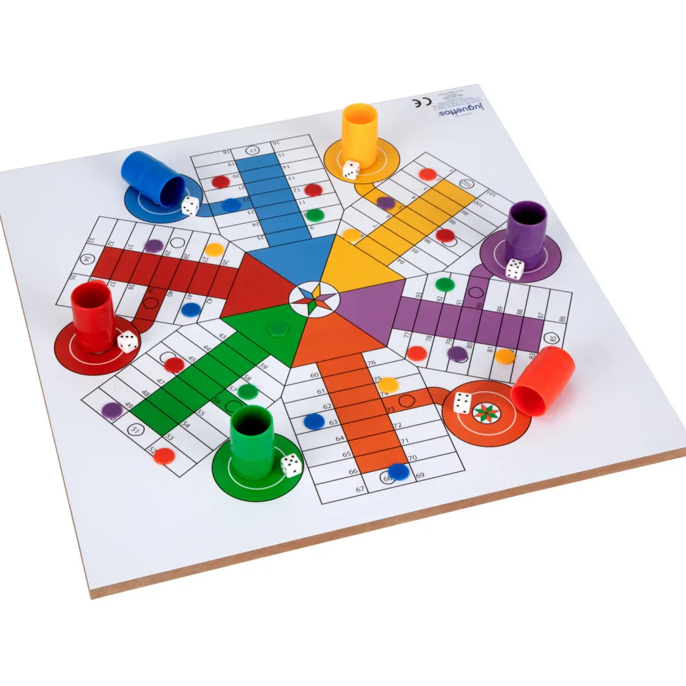 Tetoca Parchís y Oca 6 Jugadores 40 cm