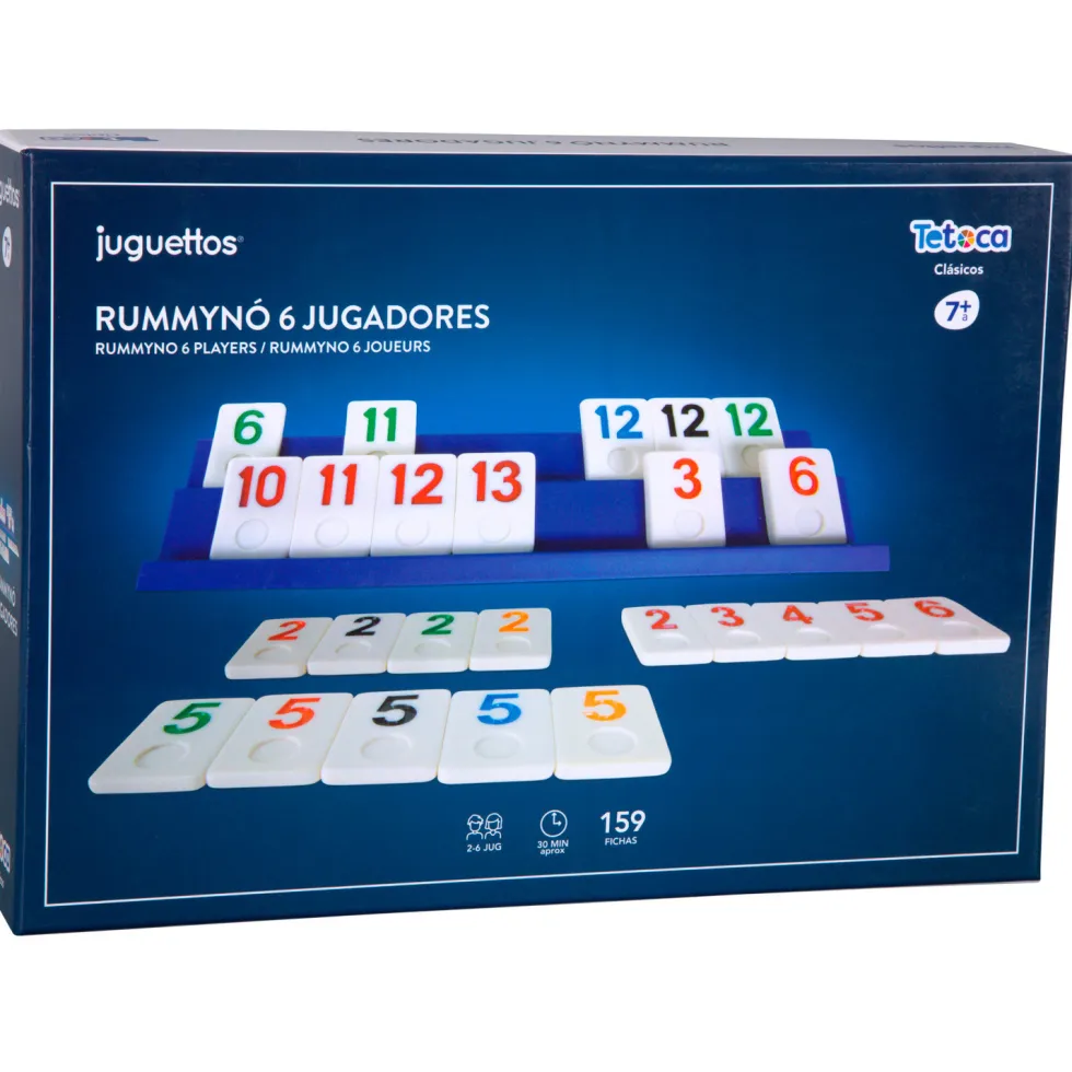 Tetoca Rummynó 6 Jugadores
