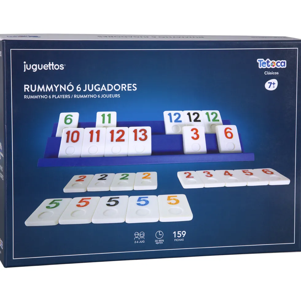 Tetoca Rummynó 6 Jugadores