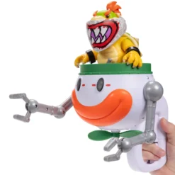 The Super Mario Galaxy Movie Figura Browser Jr con Clown Car Interactivo