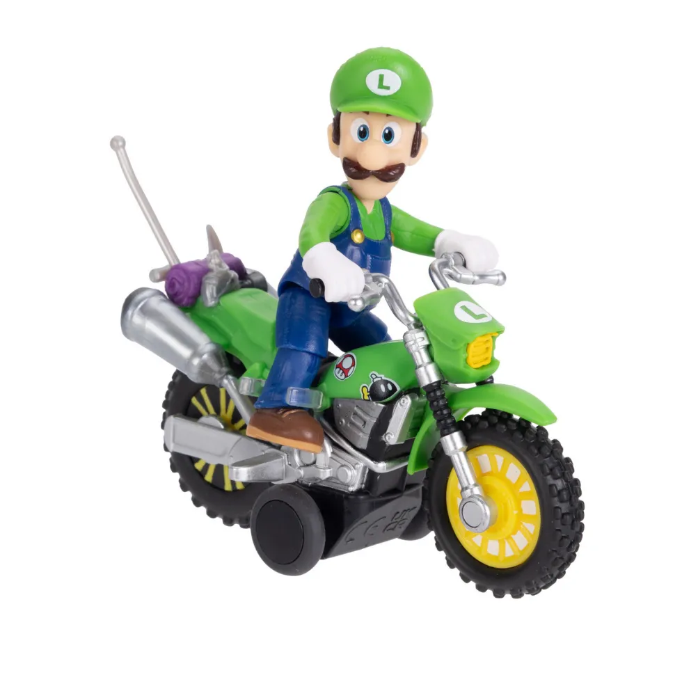 The Super Mario Galaxy Movie Motocicleta con Figura Varios Modelos
