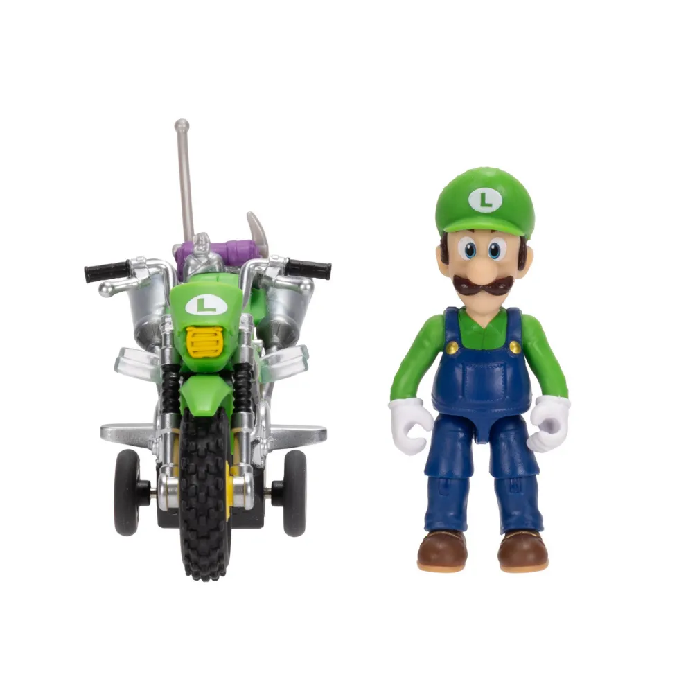 The Super Mario Galaxy Movie Motocicleta con Figura Varios Modelos