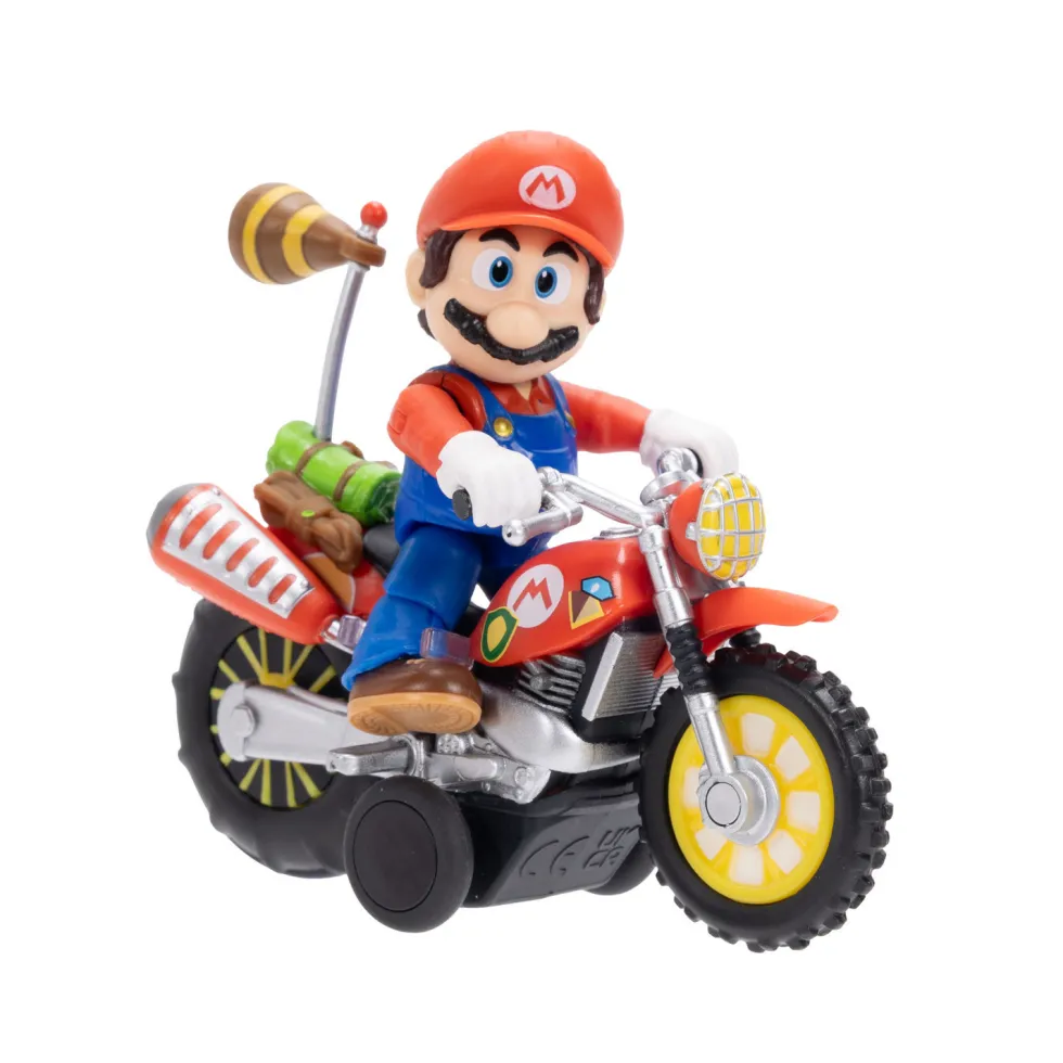 The Super Mario Galaxy Movie Motocicleta con Figura Varios Modelos