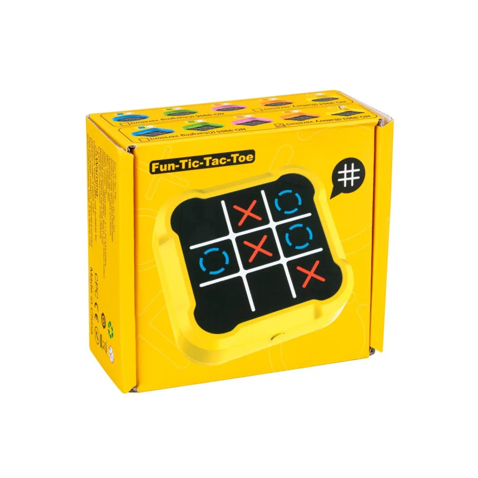 Tic-Tac 3 en Raya Juego de Mesa Electrónico