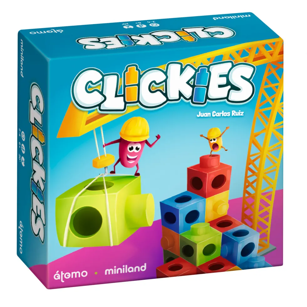 Átomo Games Clickies Juego de Mesa