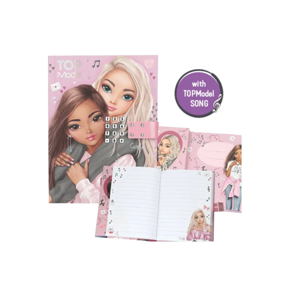 TOPModel Diario con Código Secreto y Sonido My BFF