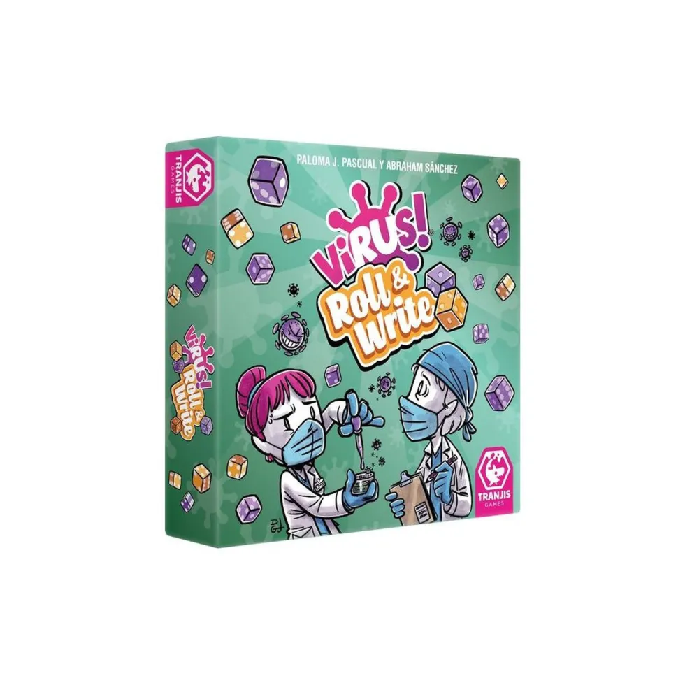 Virus! Roll & Write Juego de Mesa