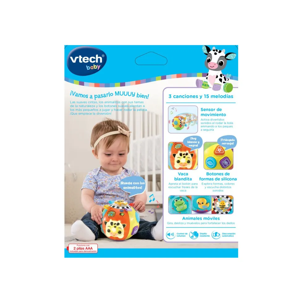 VTech Baby Diverbola Bebé Animales y Formas