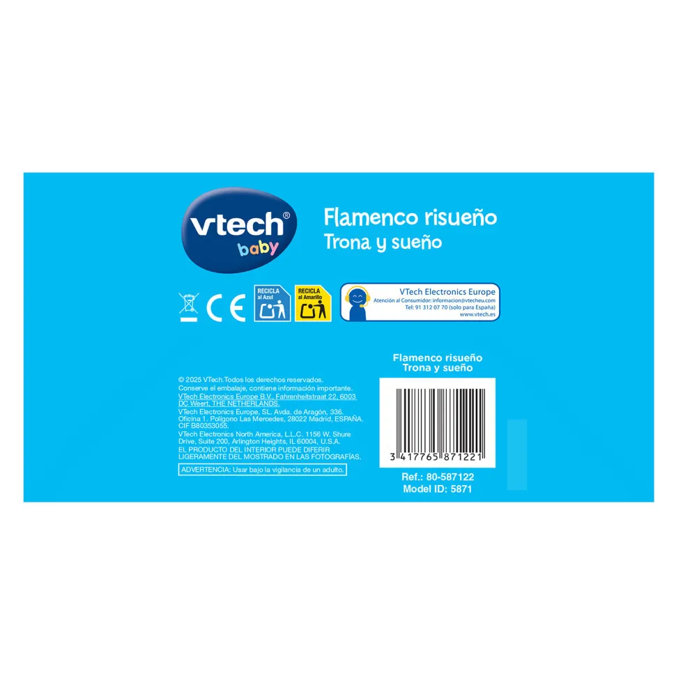 VTech Baby Flamenco Risueño Trona y Sueño