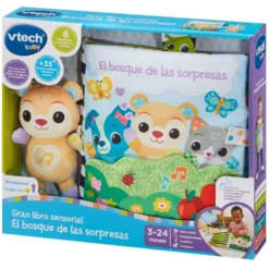 VTech Baby Gran Libro Sensorial El Bosque de las Sorpresas