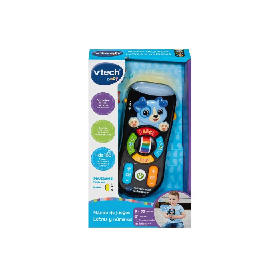 VTech Baby Mando de Juegos Letras y Números