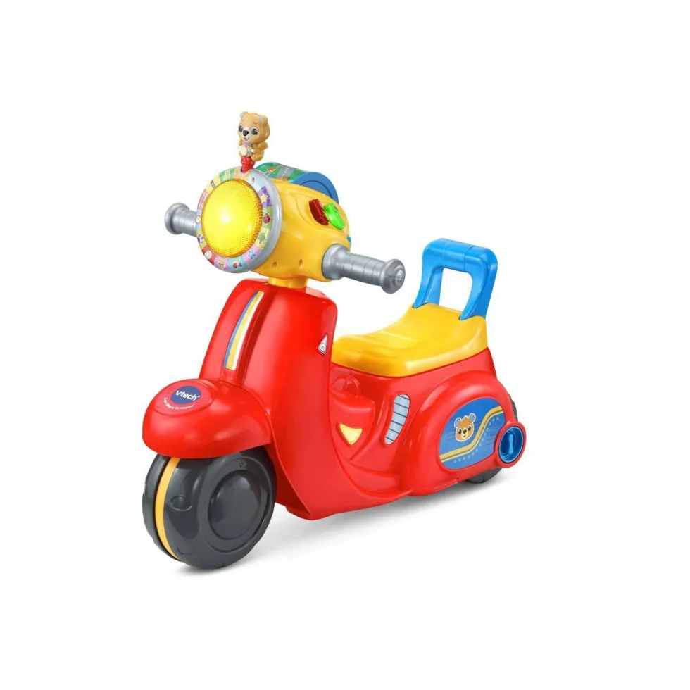 VTech Baby Mi Scooter de Paseo 2 en 1 Roja