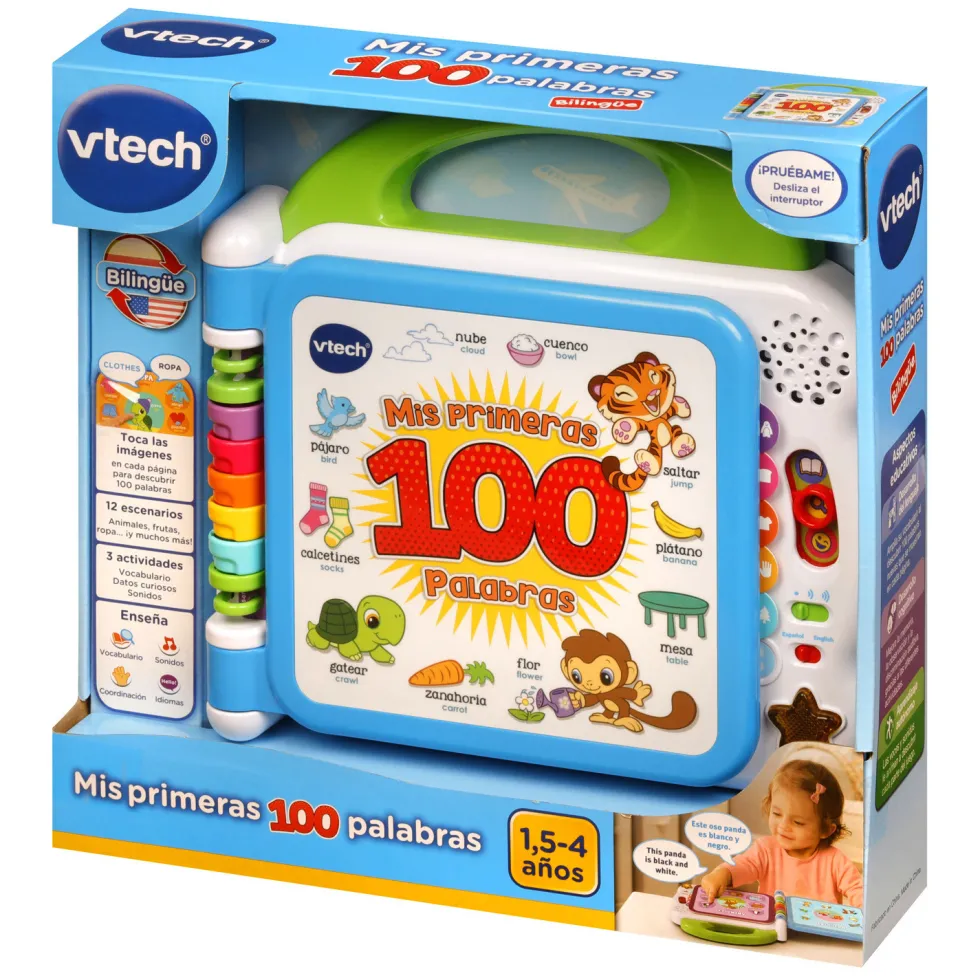 VTech Baby Mis Primeras 100 Palabras Bilingüe