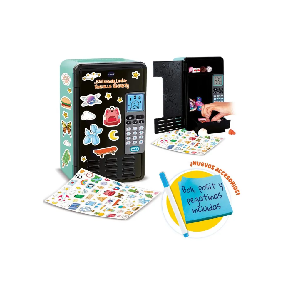 VTech KidiSecrets Locker Taquilla Secreta Negra