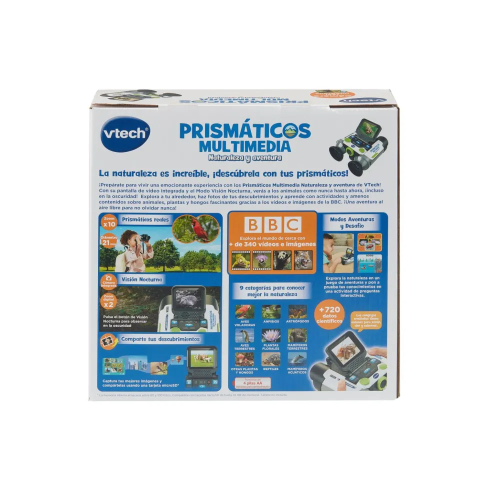 VTech Prismáticos Multimedia Naturaleza y Aventura